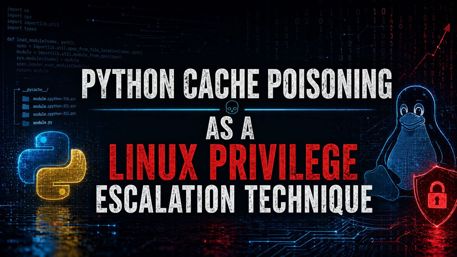Python Cache Poisoning: Linux Privilege Escalation via .pyc Files