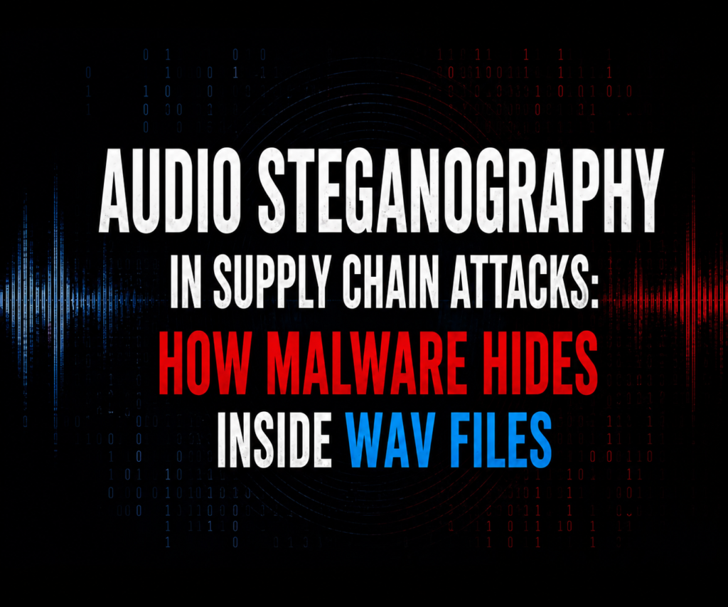 audio steganography in supply chain attacks how malware hides inside wav files